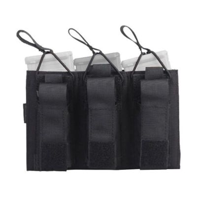 EMERSONGEAR TRIPLE MAGAZINE POUCH BLACK (EM6363B)