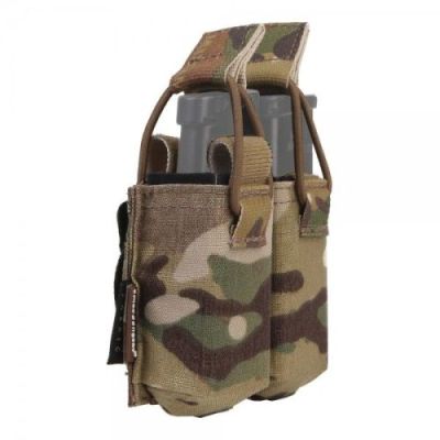 EMERSONGEAR DOUBLE PISTOL MAGAZINE POUCH MULTICAM (EM6374-MC)