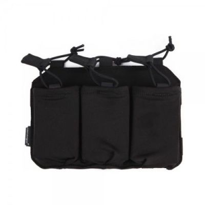 EMERSONGEAR TRIPLE MAGAZINE POUCH FOR SS VEST BLACK (EM6402B)