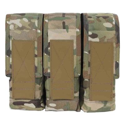 EMERSONGEAR 7.62 TRIPLE MAGAZINE POUCH MULTICAM (EM6412MC)