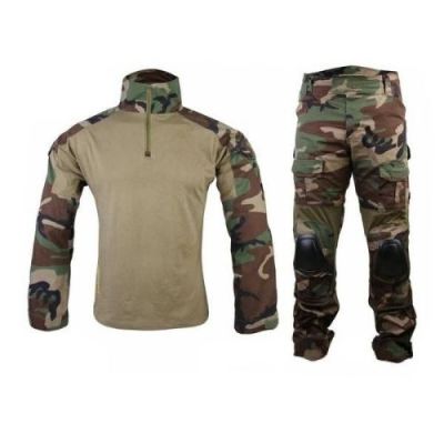 EMERSONGEAR COMBAT SUIT GEN2 WOODLAND MEDIUM SIZE (EM6974-M)