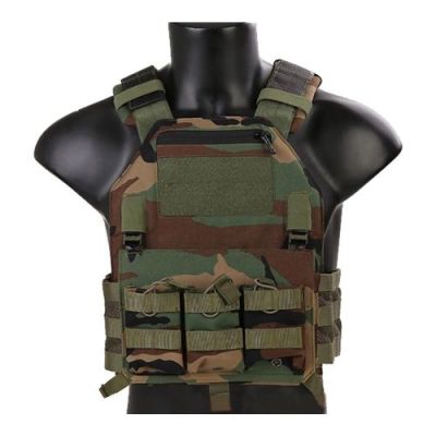 EMERSONGEAR TACTICAL VEST 420 PLATE CARRIER WOODLAND (EM7362WL)