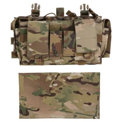 EMERSONGEAR CHEST RIG PANEL WITH MAGAZINE POUCH MULTICAM (EM7363MC)