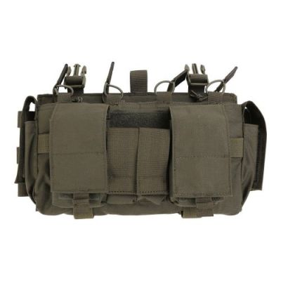 EMERSONGEAR CHEST RIG PANEL WITH MAGAZINE POUCH RANGER GREEN (EM7363RG)