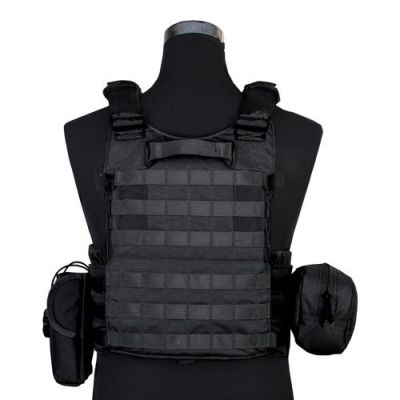 EMERSONGEAR TACTICAL VEST PLATE CARRIER BLACK (EM7440BK)