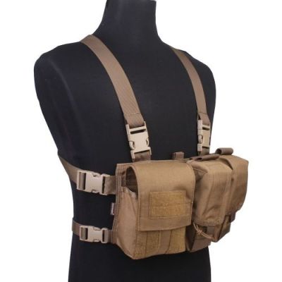 EMERSONGEAR TACTICAL CHEST RIG COYOTE BROWN (EM7441CB)