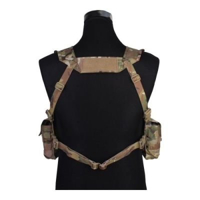 EMERSONGEAR TACTICAL SPLIT FRON CHEST RIG MULTICAM (EM7451)