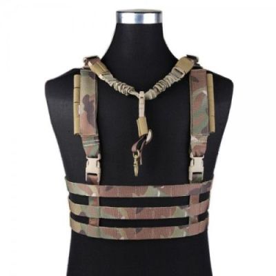 EMERSONGEAR MOLLE SYSTEM LOW PROFILE CHEST RIG MULTICAM (EM7452)