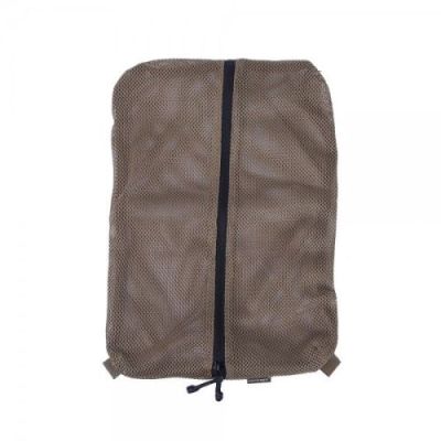 EMERSONGEAR EDC MESH ZIPPERED BAG 38X28 COYOTE BROWN (EM9050XLCB)