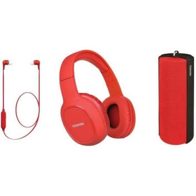Toshiba Audio 3 In 1 Package Red