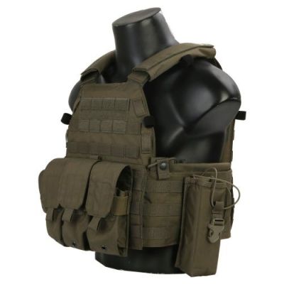 EMERSONGEAR BLUE LABEL TACTICAL VEST PLATE CARRIER RANGER GREEN (EMB7440RG)