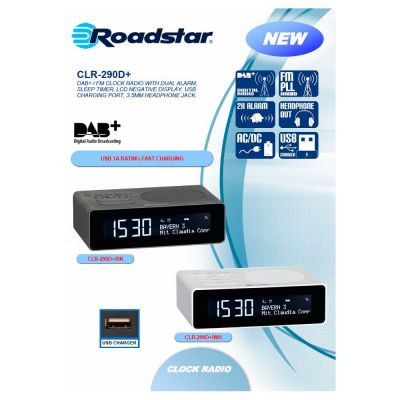 Roadstar Dab+/Fm Alarm Clock