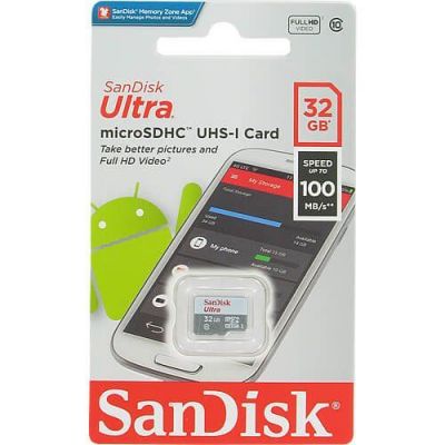 Sandisk Ultra M.Sdhc 32Gb 100Mb/S C.10