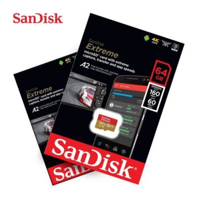 Sandisk Extreme M.Sd A2 64Gb 160Mb/S