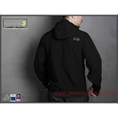 EMERSONGEARS HATTORI SKIN WINDBREAKER BLACK MEDIUM SIZE (EMS6872BK-M)