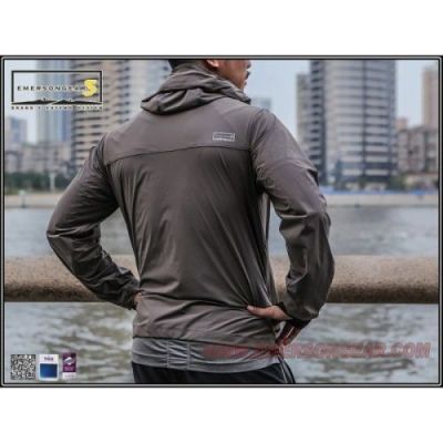 EMERSONGEARS HATTORI SKIN WINDBREAKER GRAY EXTRA-LARGE SIZE (EMS6872G-XL)