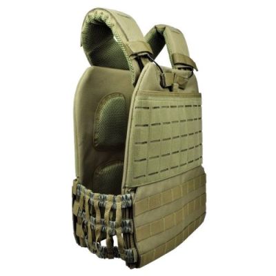 EXAGON TACTICAL VEST PLATE CARRIER OLIVE DRAB (EX-VT473V)