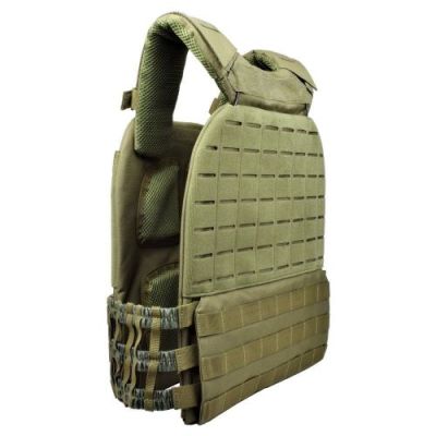 EXAGON TACTICAL VEST PLATE CARRIER OLIVE DRAB (EX-VT473V)